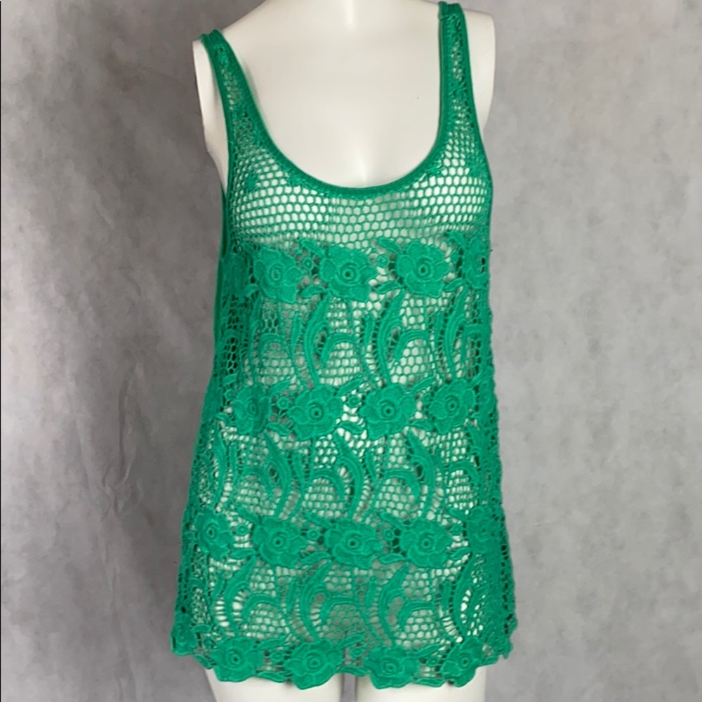 Abercrombie crochet tank top